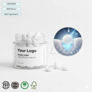 Plastic-Free and Sustainable Enamel Repair Toothpaste Tablets