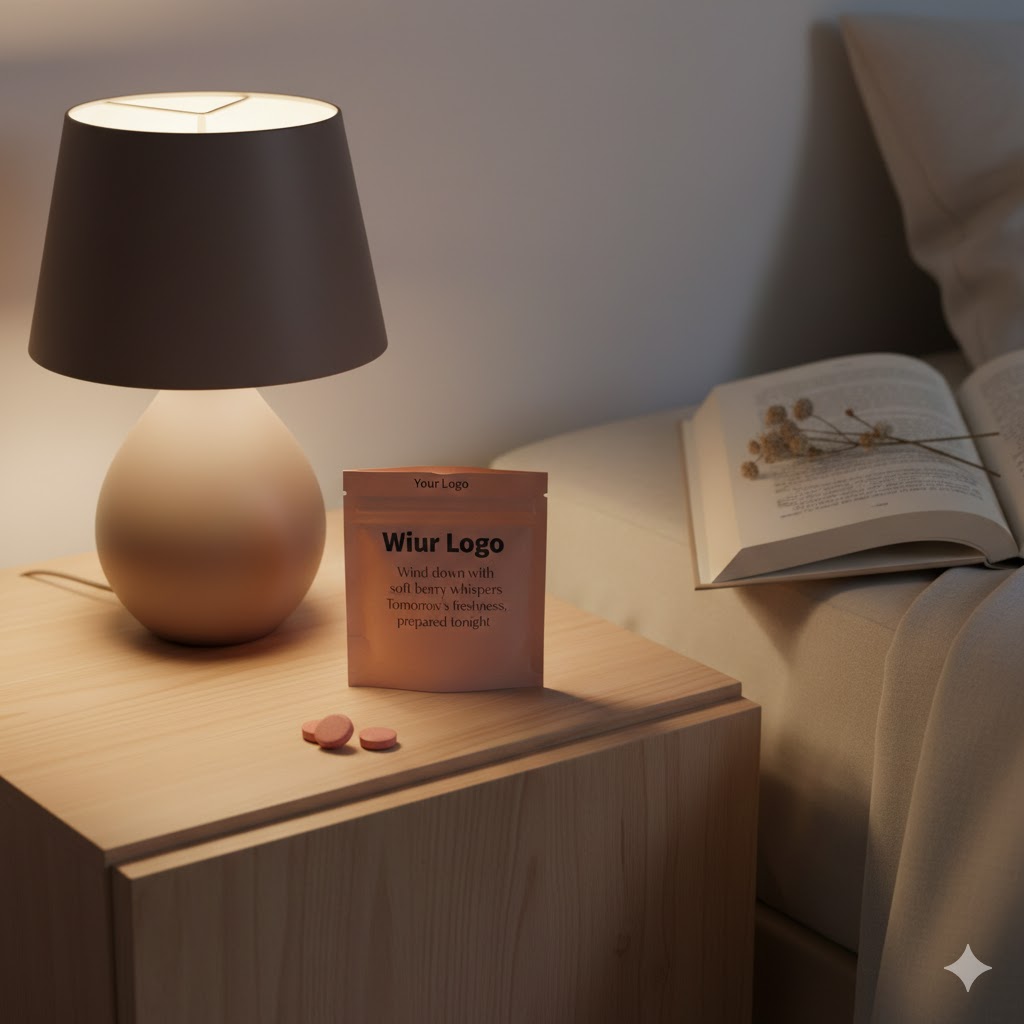 Wild Berry Revitalizing Toothpaste Tablet Custom Formulation Manufacturer