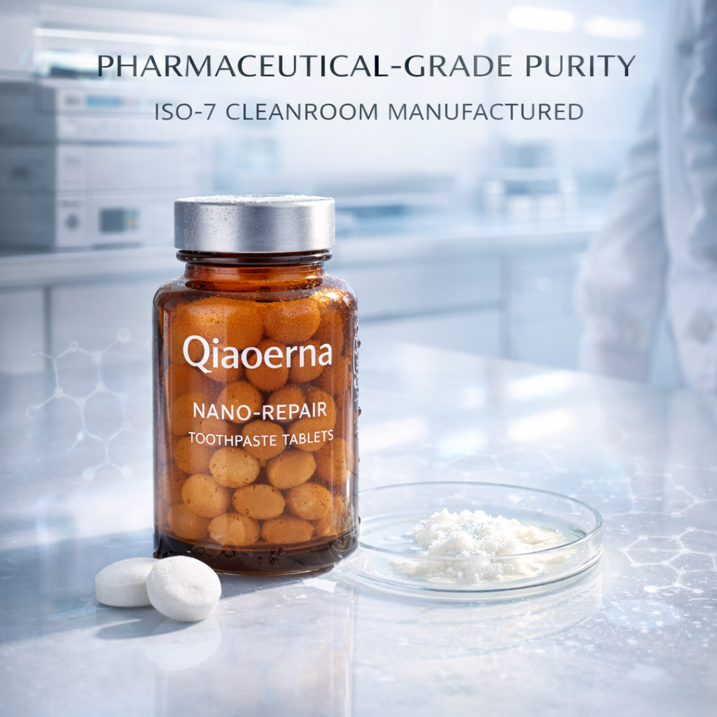 qiaoerna sensitive teeth toothpaste tablets