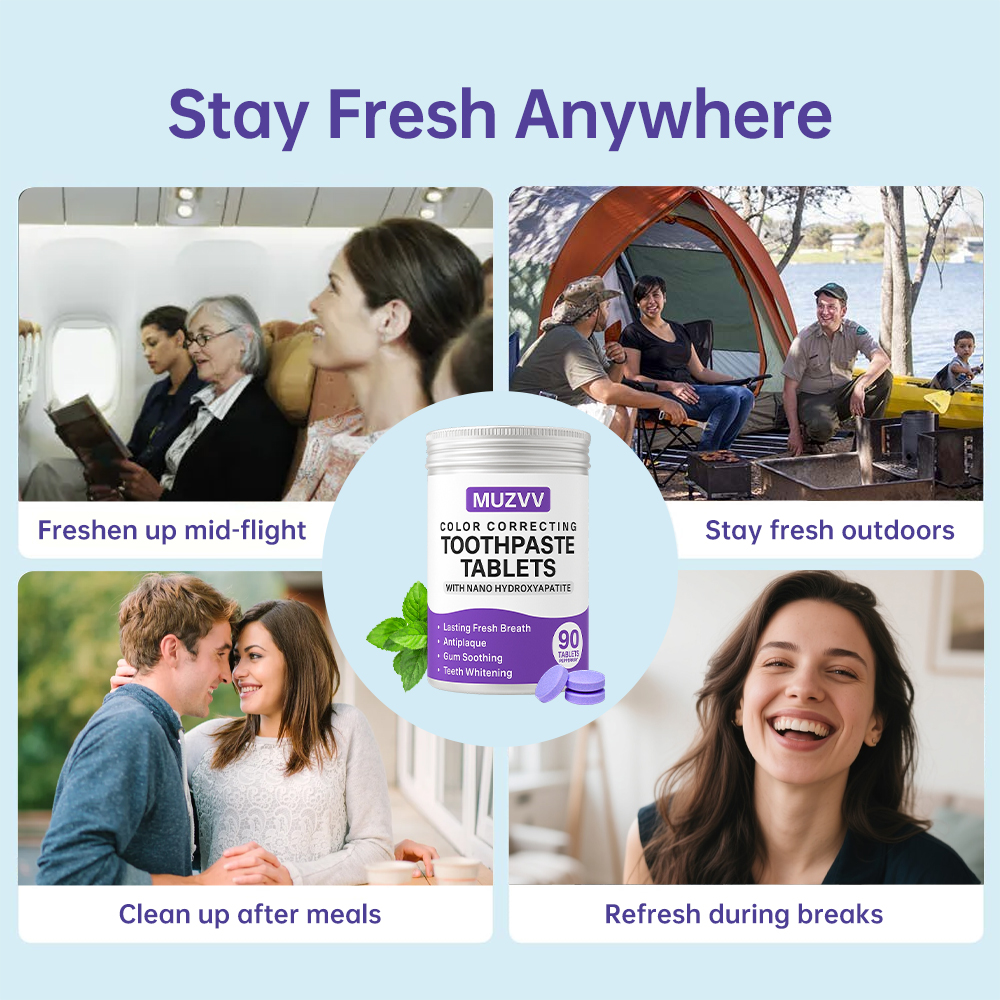 Color Corrector Toothpaste Tablet Manufacturer