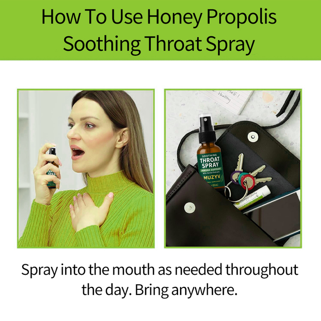 Customized Herbal Soothing Throat Spray