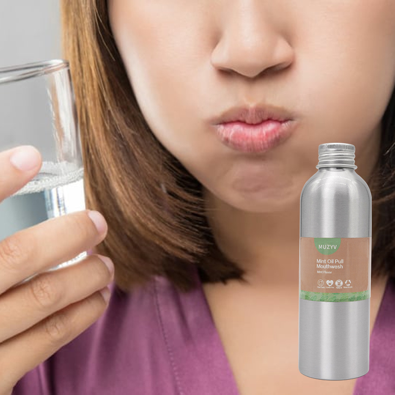 Customized Mint Oil Pulling Mouthwash