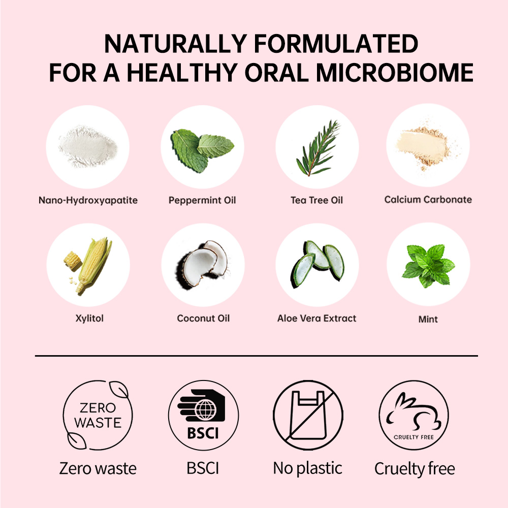 Cotton Candy Toothpaste Tablets