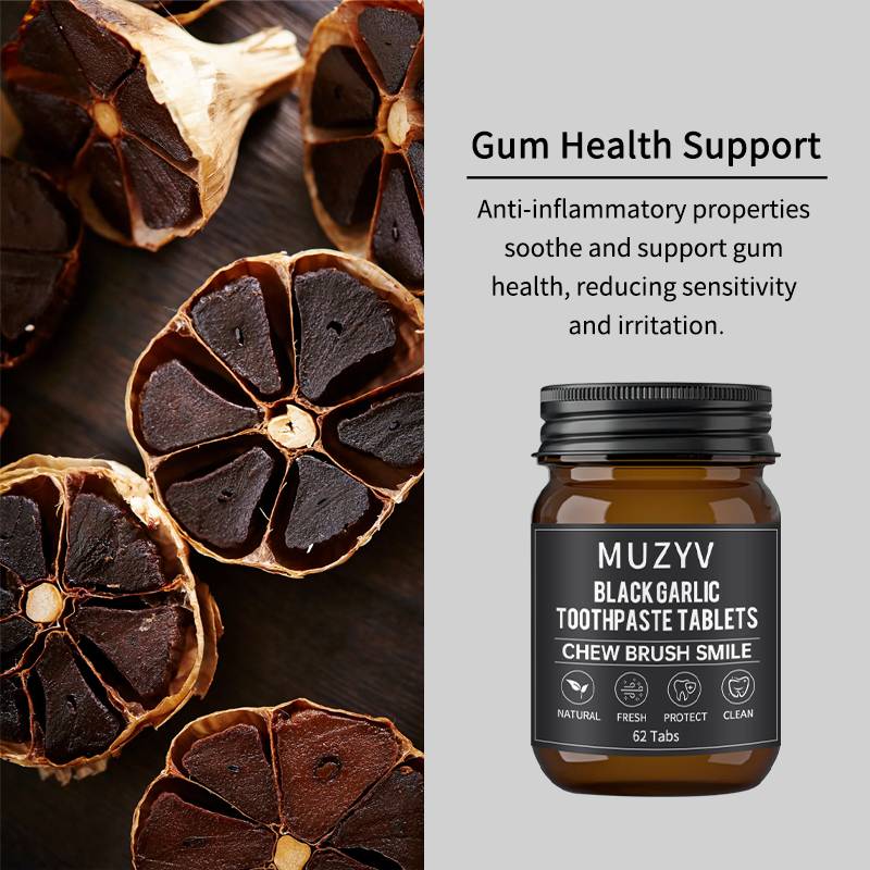 Black Garlic Toothpaste Tablets Enamel Care