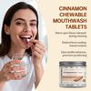 Cinnamon Mouthwash Tablets Warm Herbal Chewable Oral Rinse