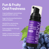 Grape Bubblegum Mousse Mouthwash – Fun Foaming Rinse for Fresh Breath