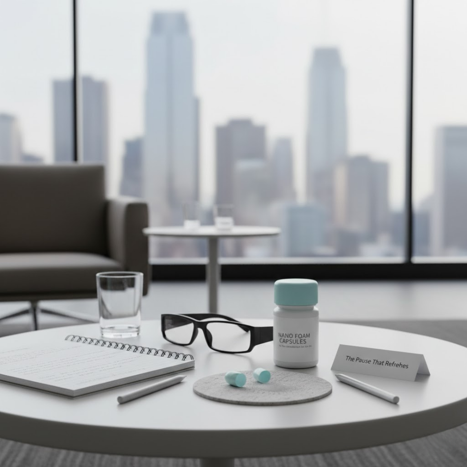 before and after using nano foam capsule