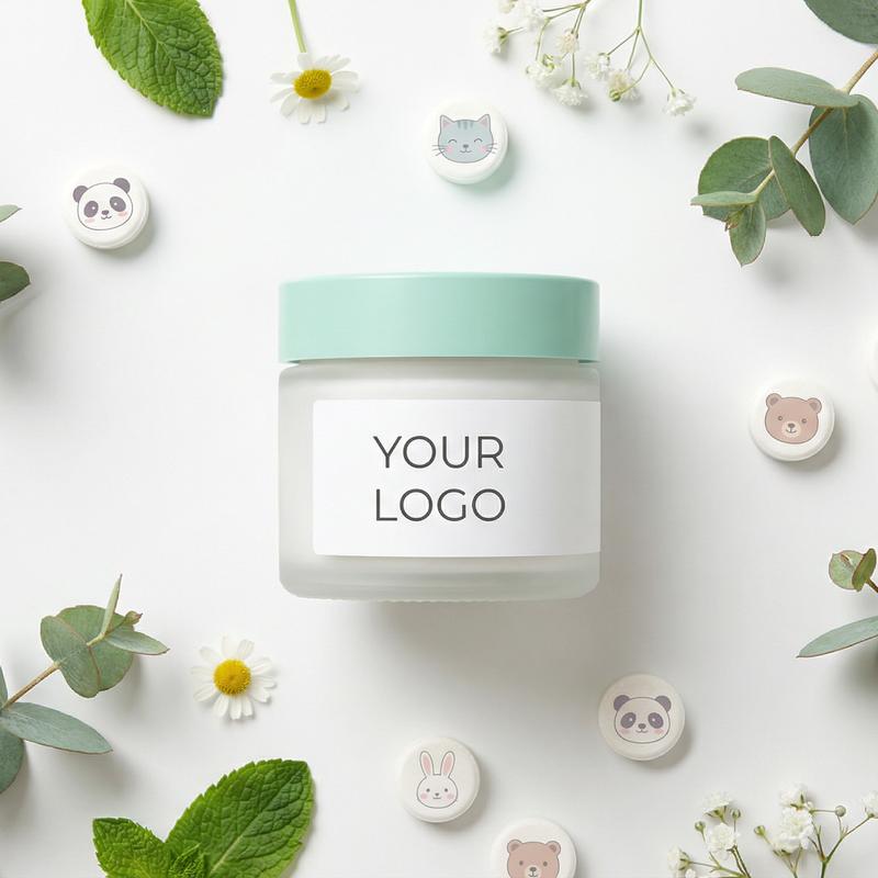 Hydroxyapatite Printed Animal Character Toothpaste Tablets for Kids