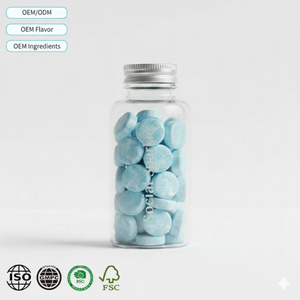 Social Sparkle On-The-Go Whitening Pearls Toothpaste Tablets 