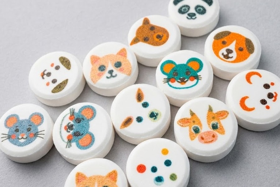 Printed Toothpaste Tablets for Kids: The World's First Customizable Character Tooth Tabs That Make Brushing Fun