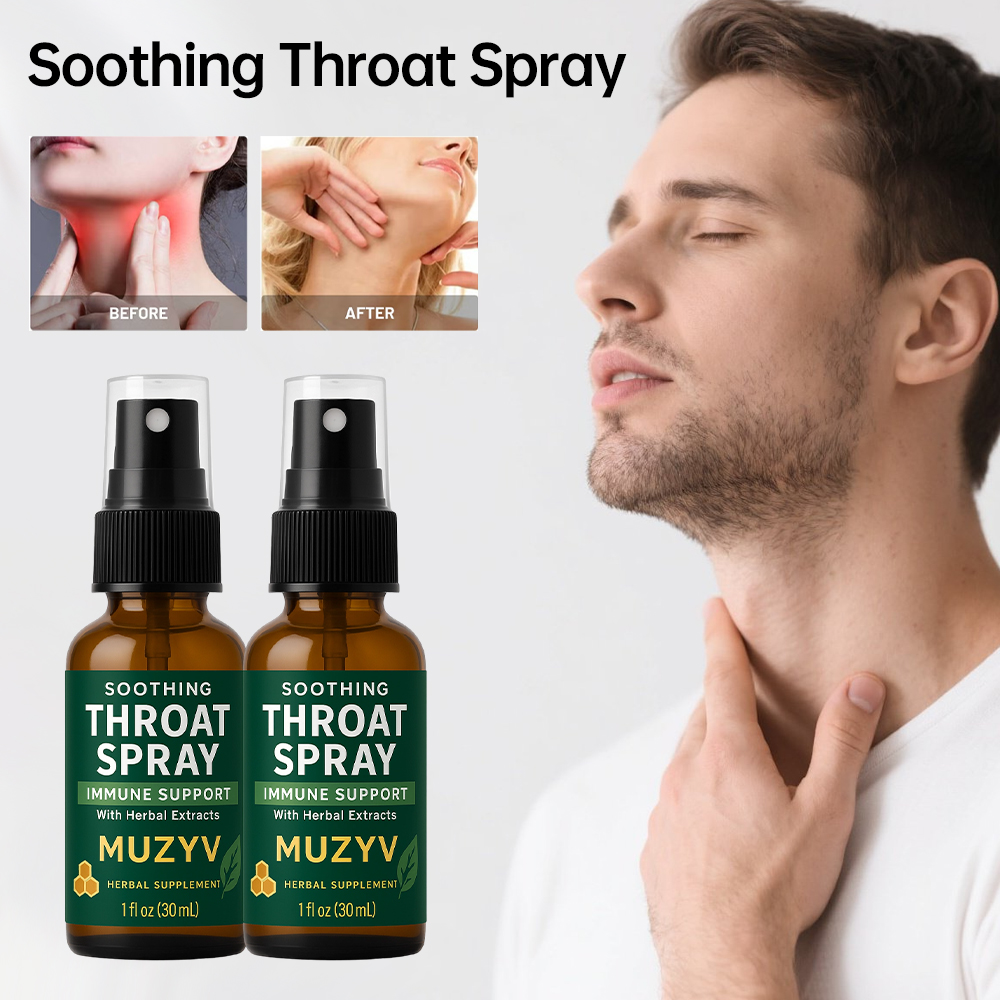 Customized Herbal Soothing Throat Spray