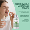 Neem Mouthwash Tablets OEM – Herbal Chewable Mouth Rinse for Private Label