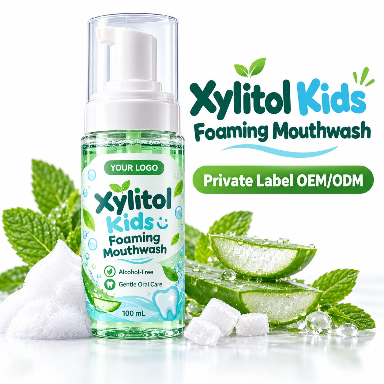 Xylitol Kids Foaming Mouthwash Manufacturer