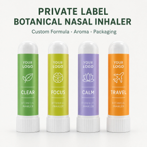 Private Label Aromatherapy Nasal Inhaler Stick | OEM Manufacturer