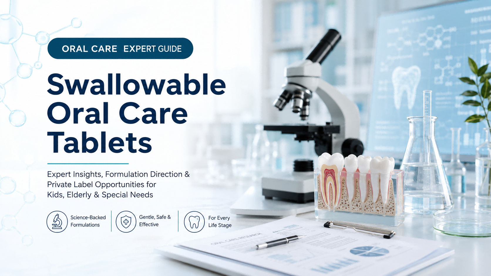 Swallowed Oral Care Tablets: A New Private Label Opportunity for Niche Markets