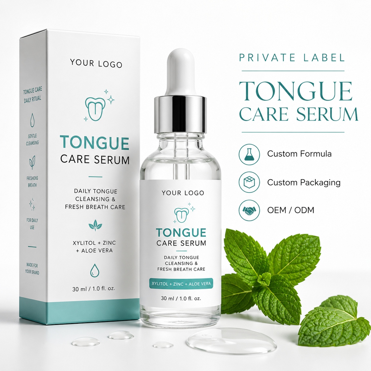 Private Label Tongue Care Serum