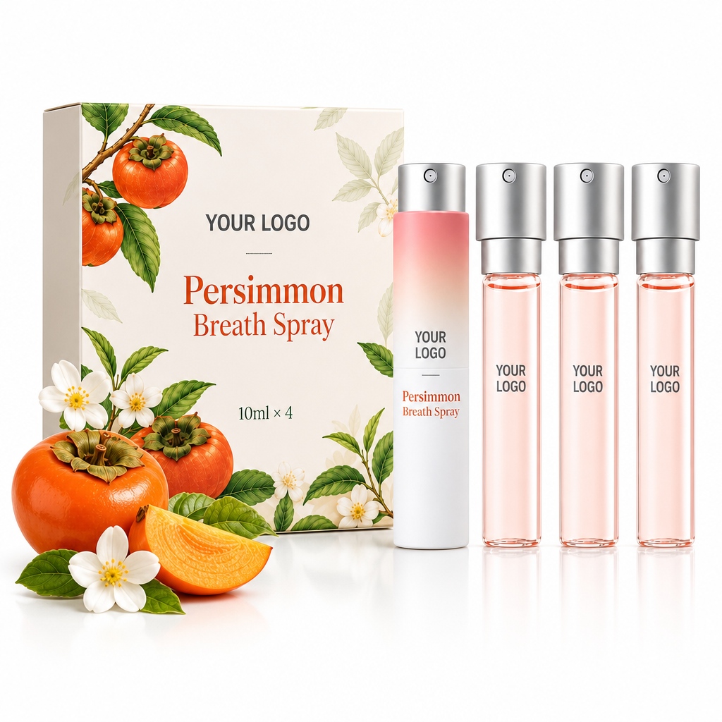 Private Label Persimmon Breath Spray Set