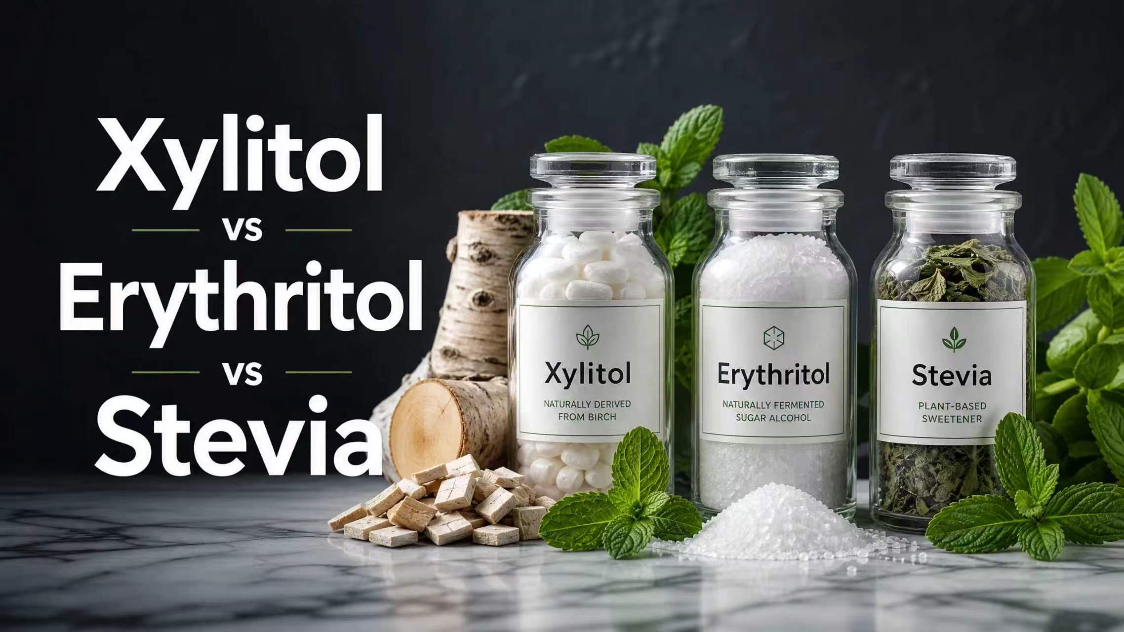 Xylitol Vs Erythritol Vs Stevia: Which Sweetener Is Best for Toothpaste Tablets?