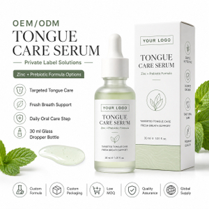 Private Label Zinc Prebiotic Tongue Care Serum
