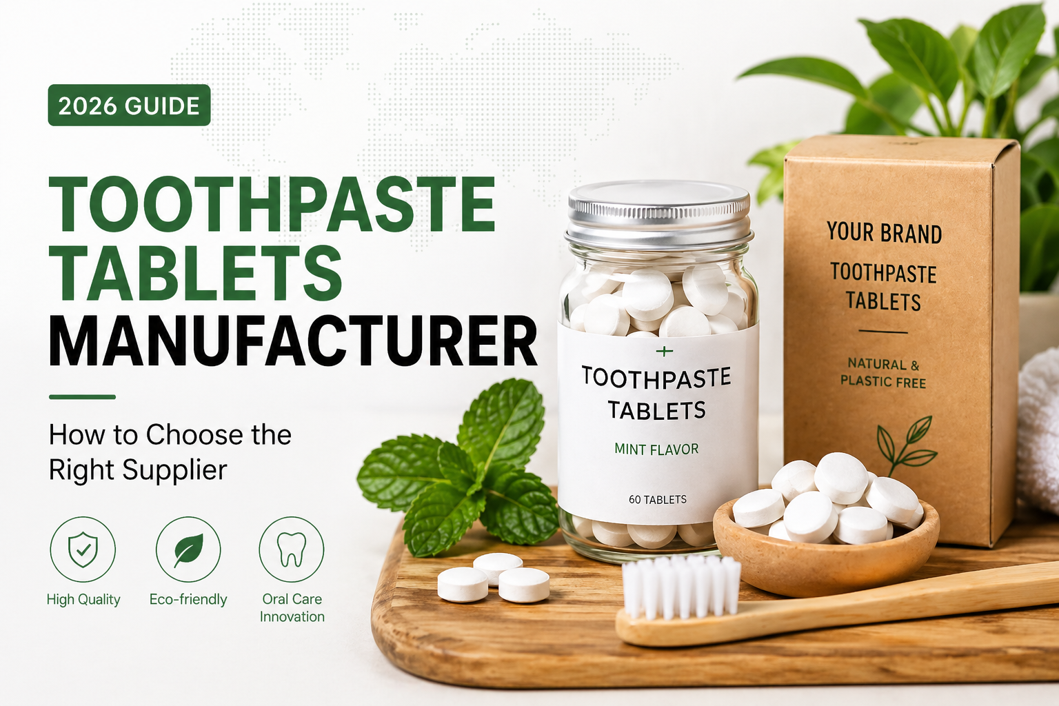 Toothpaste Tablets Manufacturer: How to Choose the Right Supplier (2026 Guide)