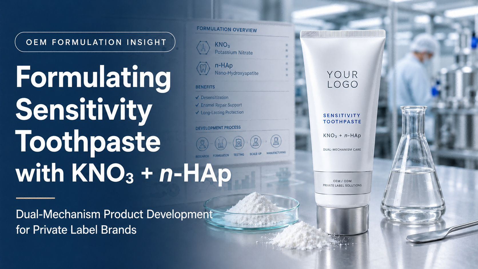 New Standards in Sensitivity Relief: Analyzing The Synergistic OEM Effect of Potassium Nitrate And N-HAp